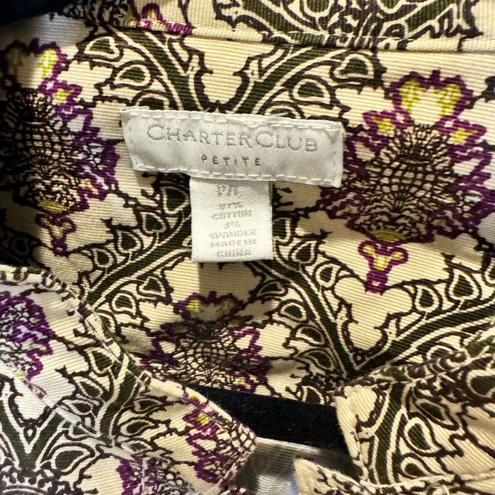 Geometric button down blazer - Picture 3 of 3